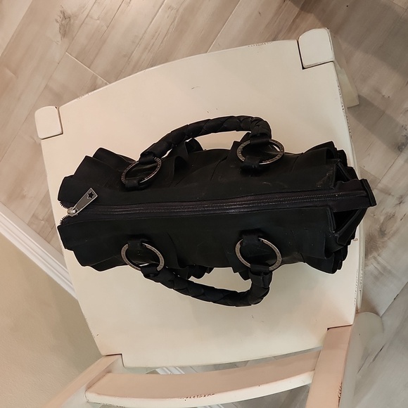 Harveys Seatbelt Lola satchel black bag purse - Picture 7 of 11